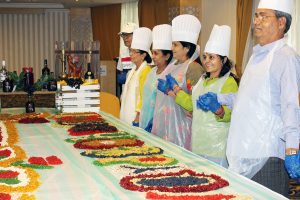 Guests & Staff enjoying the celebrations at Howard Johnson Dubai